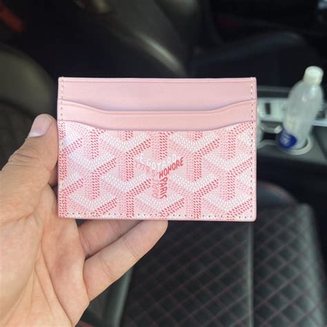 is goyard in harrods|goyard wallet pink.